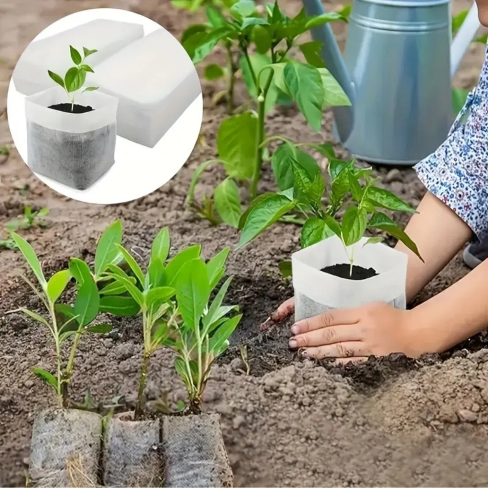 Seed Nusery Bags Start Seedlings In Bag And Tranfer To Plant 100 Ct.